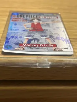 READ* SEALED One Piece College Basketball Tour US Voyage Card Monkey D. Luffy - Image 4