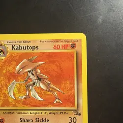 Pokemon TCG Kabutops 24/62 Fossil Unlimited Non-Holo Card WotC 1999 - Image 3