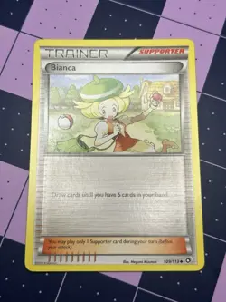 Pokemon TCG Bianca 109/113 Legendary Treasures Regular Card LP Condition - Image 1