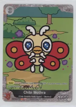 2025 Godzilla Card Game: G: Monsters Raid Again P Chibi Mothra #EBP02-075 - Image 1