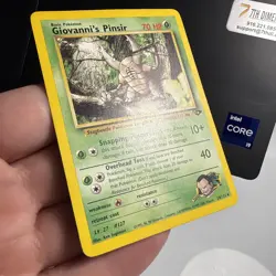 Giovanni's Pinsir 24/132 Non Holo Rare Gym Challenge Pokemon Card - Image 3