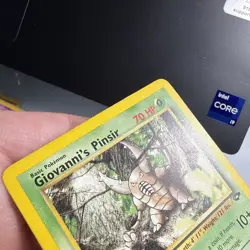 Giovanni's Pinsir 24/132 Non Holo Rare Gym Challenge Pokemon Card - Image 5