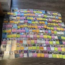 LOT OF 180+ Authentic Pokemon Holo Rare American Japanese NO REVERSE Shiny Cards - Image 1