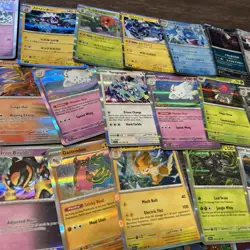 LOT OF 180+ Authentic Pokemon Holo Rare American Japanese NO REVERSE Shiny Cards - Image 4