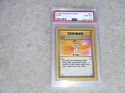 1999 POKEMON GAME LASS TRAINER CARD #75 GRADED POKEMON PSA 10 - Image 1