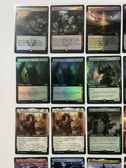 MTG Commander 2021 & Strixhaven Borderless Foil & Nonfoil Card Lot Of 25 - Image 2