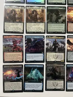 MTG Commander 2021 & Strixhaven Borderless Foil & Nonfoil Card Lot Of 25 - Image 5