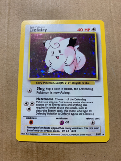 Clefairy 5/102 Base Set - Holo Pokemon Card - NM/Mint - Image 2