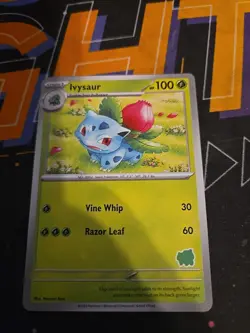 Ivysaur My First Battle Bulbasaur Stamped Deck Exclusive Pokemon Card - Image 1