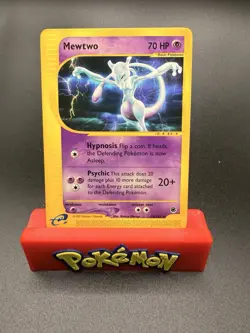 MEWTWO 56/165 Expedition Base Set E-SERIES NON-HOLO rare Pokemon TCG card NM+ - Image 1