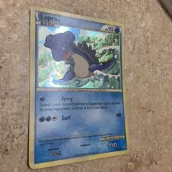 Lapras 2010 HeartGold SoulSilver Black Star Promo HGSS14 - Holo Rare Card NM/LP - Image 3
