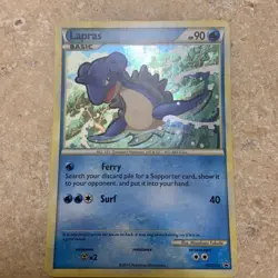 Lapras 2010 HeartGold SoulSilver Black Star Promo HGSS14 - Holo Rare Card NM/LP - Image 5