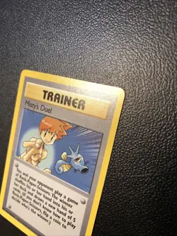Misty's Duel 123/132 Gym Heroes Pokemon Card In NM Condition - Image 4