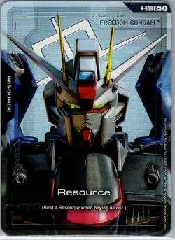 Resource R-008 Newtype Rising - Gundam Card Game - NM - Image 1