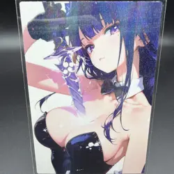 Raiden Shogun Genshin Impact Anime Waifu Card Doujin ACG Goddess - Image 1