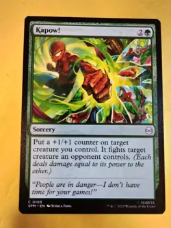 MTG Spider-Man Marvel Card 2025 NM/B - Image 1