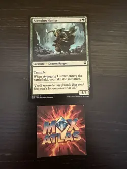 Avenging Hunter C Regular #215 | CLB Battle for Baldur's Gate | MTG - Image 1