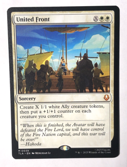 United Front 39 Avatar: The Last Airbender MTG Magic the Gathering NM - Image 1