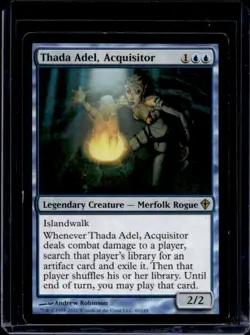 2010 Magic MTG Worldwake Thada Adel, Acquisitor #40 - Image 1