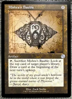 Mishra's Bauble 97 (Schematic) The Brothers' War: Retro Frame Artifacts - Image 1