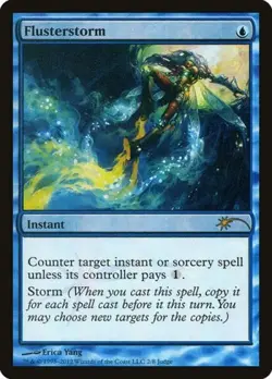 MTG English Flusterstorm NM Foil Promos: Judge - Image 1