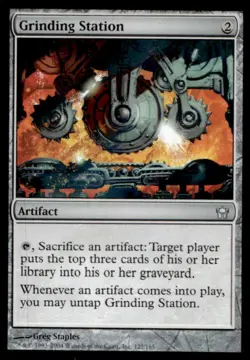 2004 Magic MTG Fifth Dawn Grinding Station #127 - Image 1