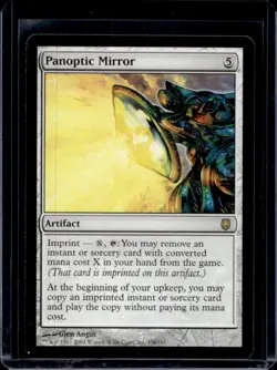 2004 Magic MTG Darksteel Panoptic Mirror #136 - Image 1