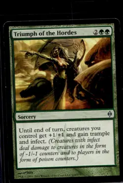 2011 Magic MTG New Phyrexia Triumph of Hordes #123 - Image 1