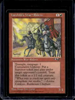 1996 Magic MTG Alliances Varchild's War-Riders #NNO - Image 1