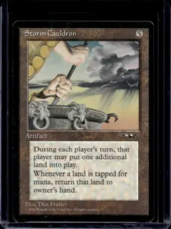 Magic The Gathering MTG Alliances Storm Cauldron Artifact #NNO - Image 1