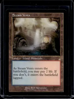2024 Magic MTG Ravnica Remastered Steam Vents Foil #412 - Image 1