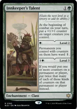 Innkeeper's Talent Bloomburrow Magic MTG NM - Image 1