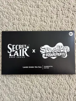 MTG Secret Lair x SpongeBob Squarepants: Lands Under The Sea (Foil) (Sealed) - Image 1