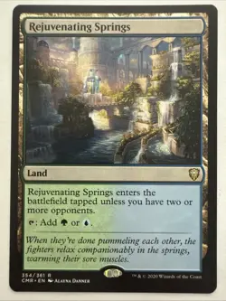 Rejuvenating Springs #354 Commander Legends CMR Magic: The Gathering - Image 1