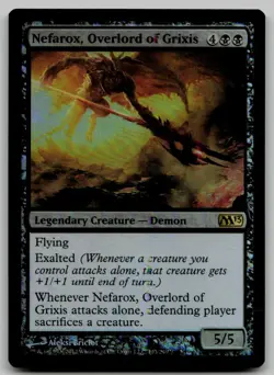Nefarox, Overlord of Grixis R Magic 2013 (M13) 103 NM - Image 1