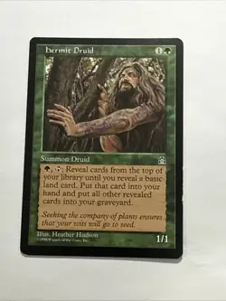 Hermit Druid - Magic the Gathering MtG - Stronghold - LP - Image 1