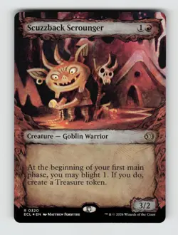 Scuzzback Scrounger (Showcase)*Foil* ECL 320 NM - Image 1