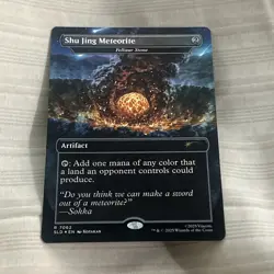 Shu Jing Meteorite - Fellwar Stone (Rainbow Foil) Secret Lair Drop Foil NM MTG - Image 2