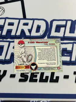 2000 Topps Pokemon TV Animation Edition #150 Mewtwo Non Holo - Image 2