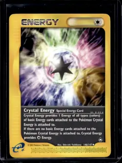 2002 Pokemon Aquapolis Japanese Crystal Energy Special Energy Card #146/147 - Image 1