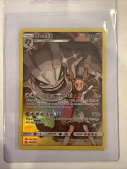 Pokemon Steelix Secret Rare Holo SM-Cosmic Eclipse 247/236 Stage 1 170HP English - Image 1