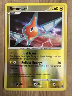 Rotom - 13/100 - Holo Rare - Reverse Holo VLP, English Pokemon Majestic Dawn - Image 1