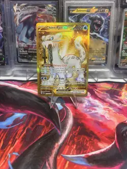 Chien-Pao EX Hyper Rare Gold Holo 274/193 Pokemon Paldea Evolved - Image 2