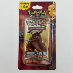 2007 Pokemon Diamond and Pearl Mysterious Treasures Blister Pack Factory Sealed - Image 1