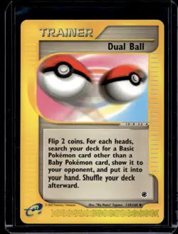 2002 Pokemon Expedition Set Dual Ball #139/165 - Image 1
