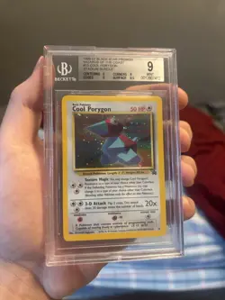 Cool Porygon Holo Pokemon Black Star Promo #15 - BGS 9 VINTAGE RARE - Image 1