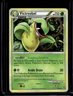 2010 Pokemon HeartGold & SoulSilver Triumphant Victreebel Holo #12/102 - Image 1