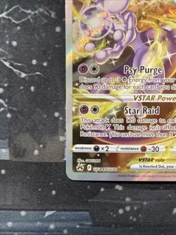 Pokemon Mewtwo VSTAR GG44/GG70 Crown Zenith Galarian Gallery Ultra Rare Holo - Image 5