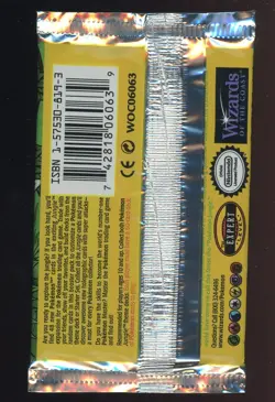 1999 WOTC Pokemon Jungle Foil Booster Pack Sealed - Wigglytuff art - Image 2