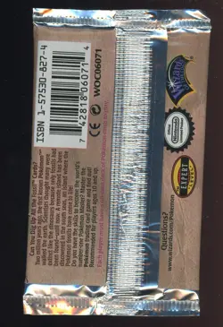 1999 Pokemon Fossil Foil Booster Pack Factory Sealed Aerodactycl Art - Image 2